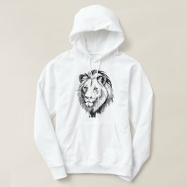 Herren-Löwen-Hoodie Hoodie