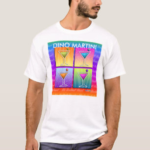 Herren Lt. T-Shirts - Pop Art Martinis