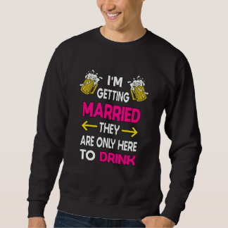 Herren Männer Jga Kostüm Männer Junggesellenabschi Sweatshirt