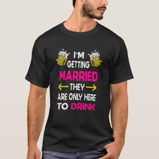 Herren Männer Jga Kostüm Männer Junggesellenabschi T-Shirt