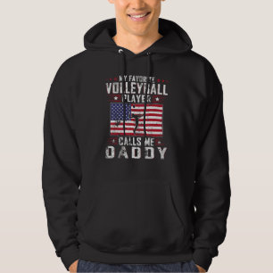 Herren Mein Lieblings Volleyballspieler nennt mich Hoodie