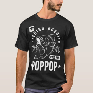Herren Meine Angelkumpels nennen mich PopPop Gesch T-Shirt