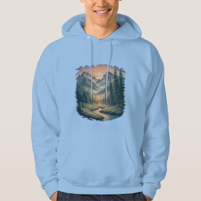Herren, Mountain Adventure Hoodie .. (Vorderseite)