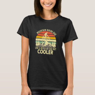 Herren Mountainbike-Vater wie ein normaler Vater,  T-Shirt