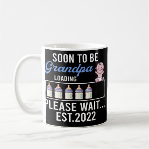 Herren Neue Opa-Schwangerschaftsankündigung Bald Kaffeetasse