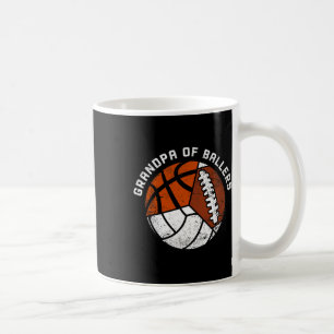 Herren Opa Von Llers Lustiger Volleyll Sketll Fußl Kaffeetasse