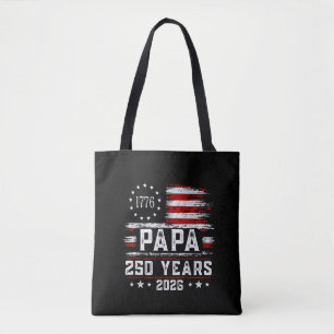 Herren Papa Amerikanische Flagge 250 Jahre 4. Juli Tasche