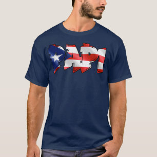 Herren Papi Puerto-ricanische Flagge PR Stolz Vate T-Shirt