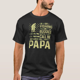 Herren Patriotisch Für Fischmann Meine Angelfreund T-Shirt