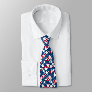 Herren-patriotische-USA-Krawatte Krawatte