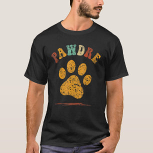 Herren Pawdre Bester Hund Papa Bester Katze Papa E T-Shirt