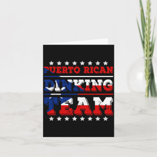 Herren Puerto Rico Dinking Team Dink Pickleball Karte