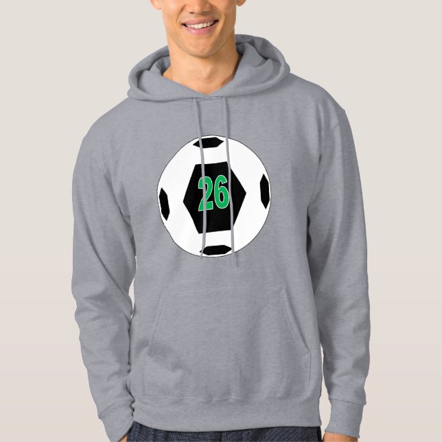 Herren Pullover Kapuzenpullover grau DESIGN SPORT  (Vorderseite)