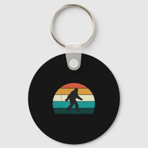 Herren Retro Big Foot - Cooler Sonnenuntergang Big Schlüsselanhänger