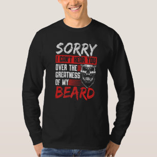 Herren Retro Vintage Bart Bärtig T-Shirt