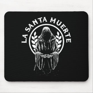 Herren Santa Muerte Mexiko Calavera Skelett Schäde Mousepad