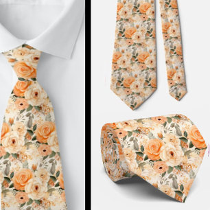 Herren-Schlips Florale Halskrawatte für Hochzeit Krawatte