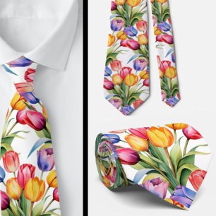 Herren-Schlips Florale Halskrawatte für Hochzeit Krawatte