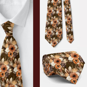 Herren-Schlips Florale Halskrawatte für Hochzeit Krawatte