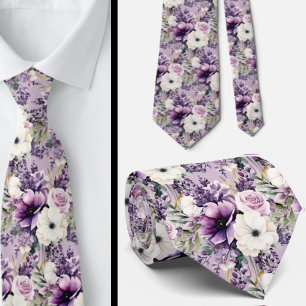 Herren-Schlips   Florale Hochzeits- und Event-Hals Krawatte