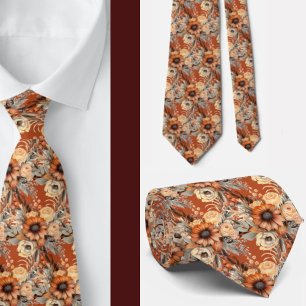 Herren-Schlips   Florale Hochzeits- und Event-Kraw Krawatte