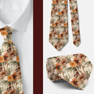 Herren-Schlips   Florale Hochzeits- und Event-Kraw Krawatte