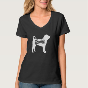 Herren Shar Pei Daddy Hund Besitzer Papa Väter Von T-Shirt