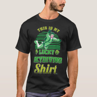 Herren Skydiving Fallschirmspringen Skydive T-Shir T-Shirt