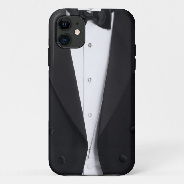 Herren Smoking Case-Mate iPhone Hülle (Rückseite)