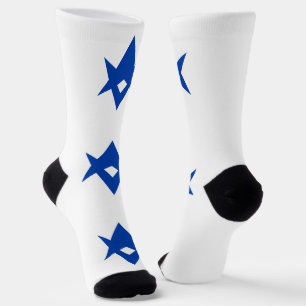 Herren-Socken mit Flagge von Toyota City, Japan Socken