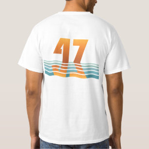 Herren-Sonnenuntergang-47-Zweiseitiges-Wert-T-Shir T-Shirt