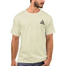 Herren Spiral-T-Shirt Silence
