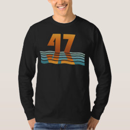 Herren Sunset 47 Langarm T-Shirt, Version 2 T-Shirt