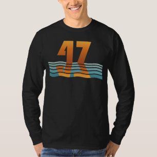 Herren Sunset 47 Langarm T-Shirt, Version 2 T-Shirt