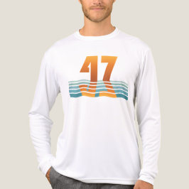 Herren Sunset 47 Langarm T-Shirt, Version 2 Tri-Blend Shirt