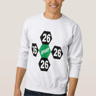 Herren Sweatshirt asche DESIGN SPORT 26