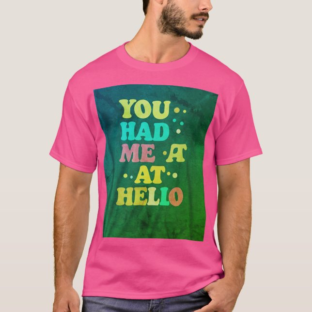 "Herren-T - Shirt - "Du hattest mich auf deinem Sl (Vorderseite)