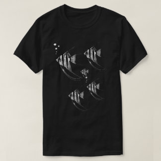 Herren T-Shirt Engel Fisch