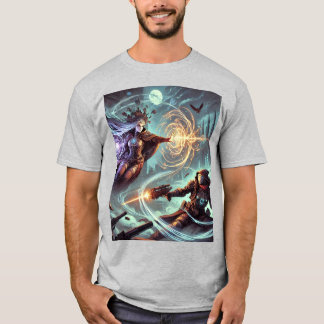 Herren-T - Shirt In einem stürmischen Schlachtfeld