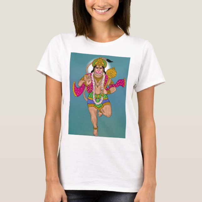 Herren-T-Shirt Lord Hanuman T-Shirt (Vorderseite)