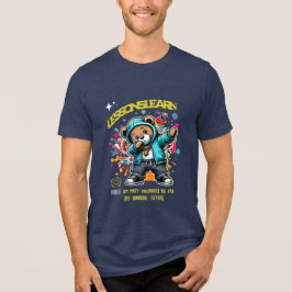 HERREN-T-SHIRT MIT DER AUFSCHRIFT 'DABBING ZUKUNFT Tri-Blend SHIRT