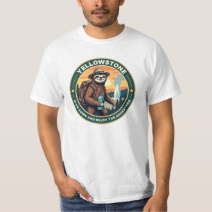 Herren T - Shirt - SLOW DOWN und Genießen Sie das 
