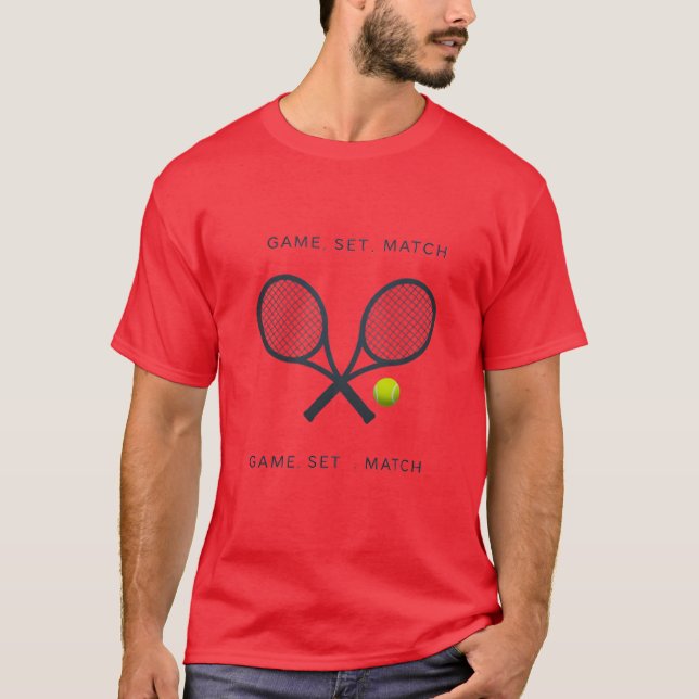 Herren-T - Shirt - Tennischampion | Soft & Stylish (Vorderseite)