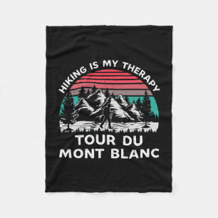 Herren Tour du Mont Blanc Wandern ist Therapie im  Fleecedecke