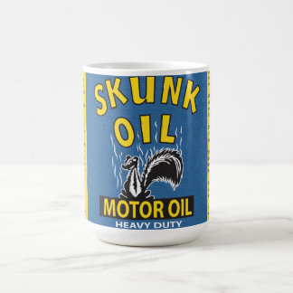 Herren Vintage Auto Öl Tasse