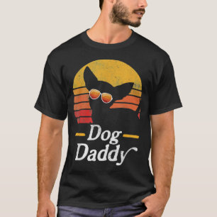 Herren Vintage Bester Hund Papa Allerlustigster Ch T-Shirt