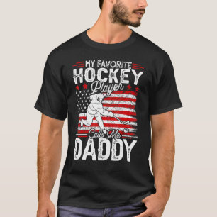 Herren Vintage Mein Lieblings-Eishockeyspieler nen T-Shirt