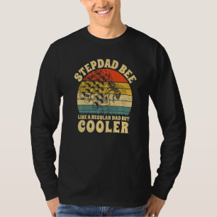 Herren Vintage Stiefvater Biene Wie ein normaler V T-Shirt