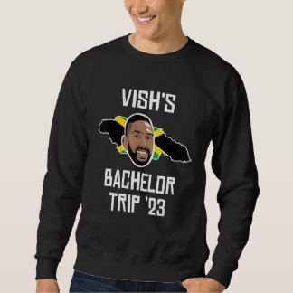 Herren Vish s Junggesellenparty-Top Sweatshirt
