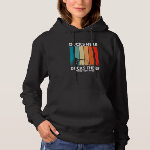 Herren-Wasserwildjagd auf eine fliegende Entenjagd Hoodie